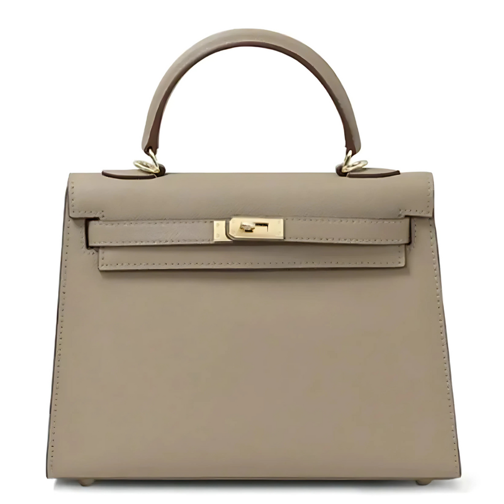Iria | Bolso de mano taupe