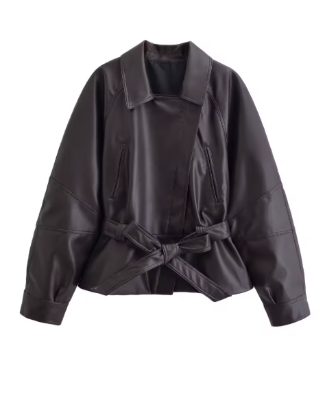 Serina | Chaquetón de cuero