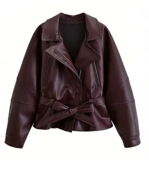 Serina | Chaquetón de cuero