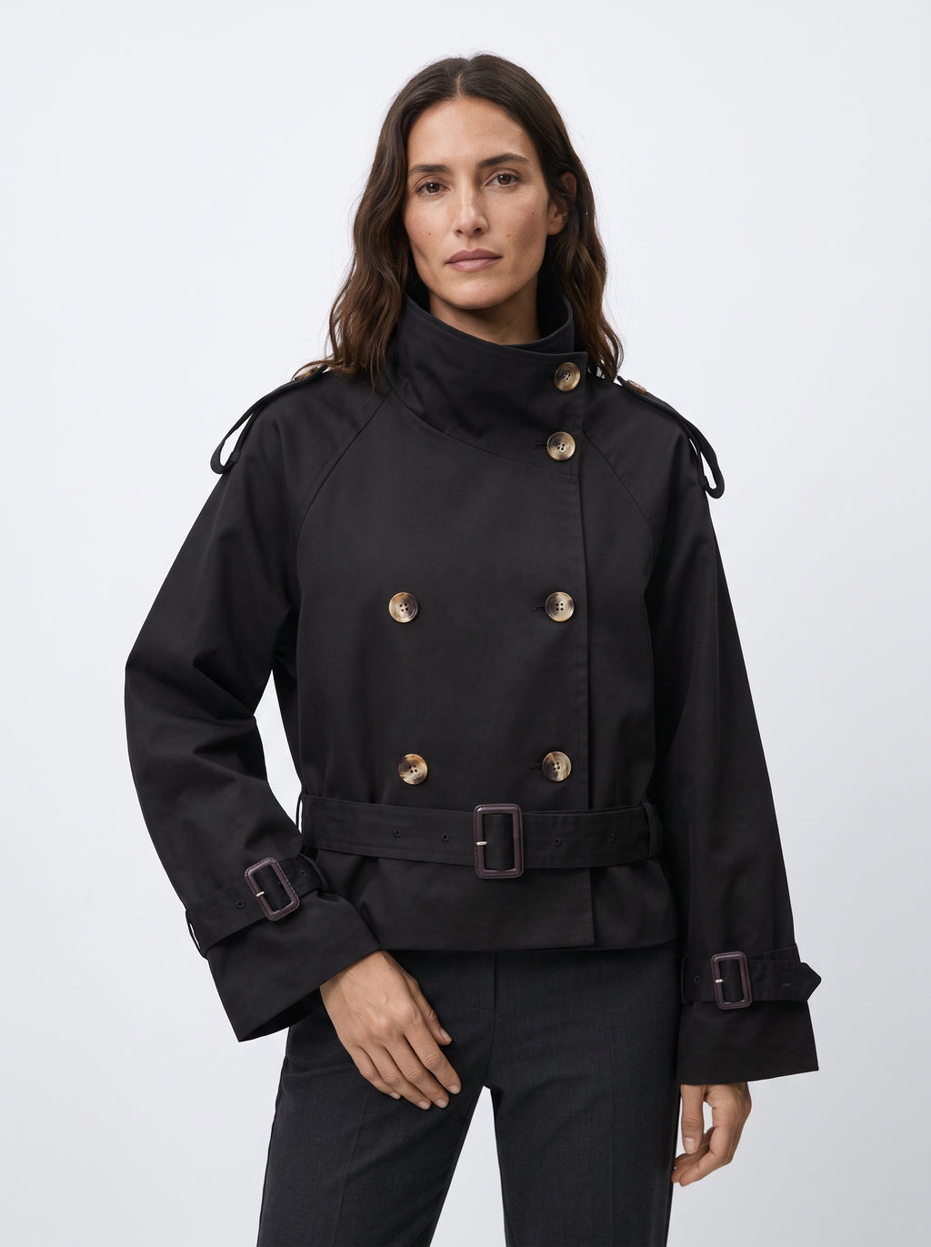 Alicia | Gabardina corta