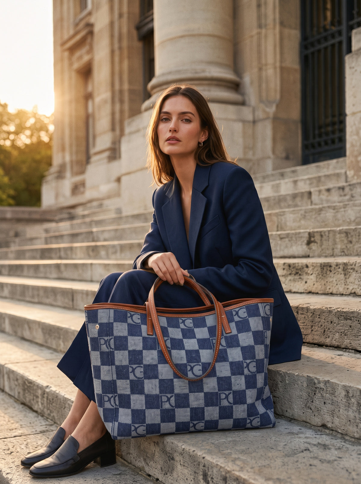 Paulina | Bolso tote estilo vaquero