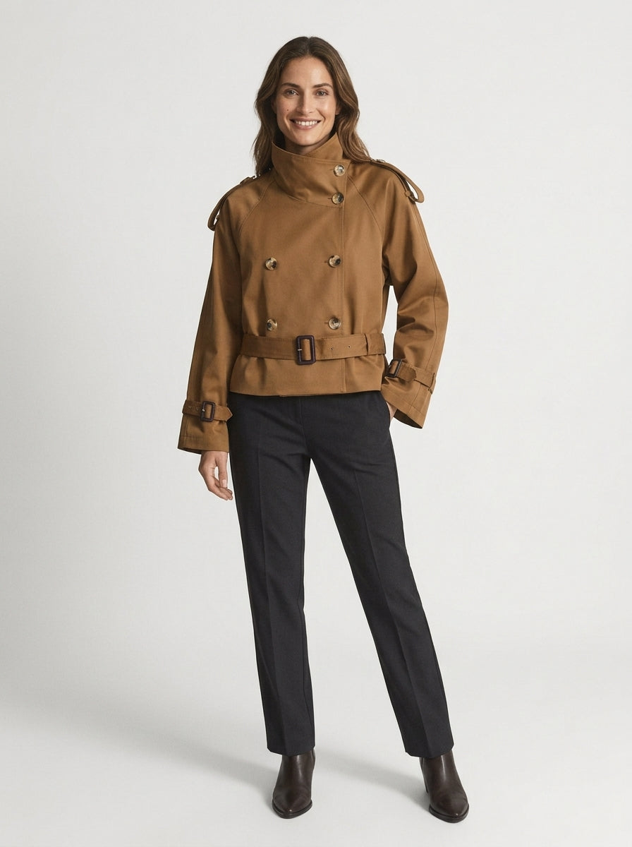 Alicia | Gabardina corta