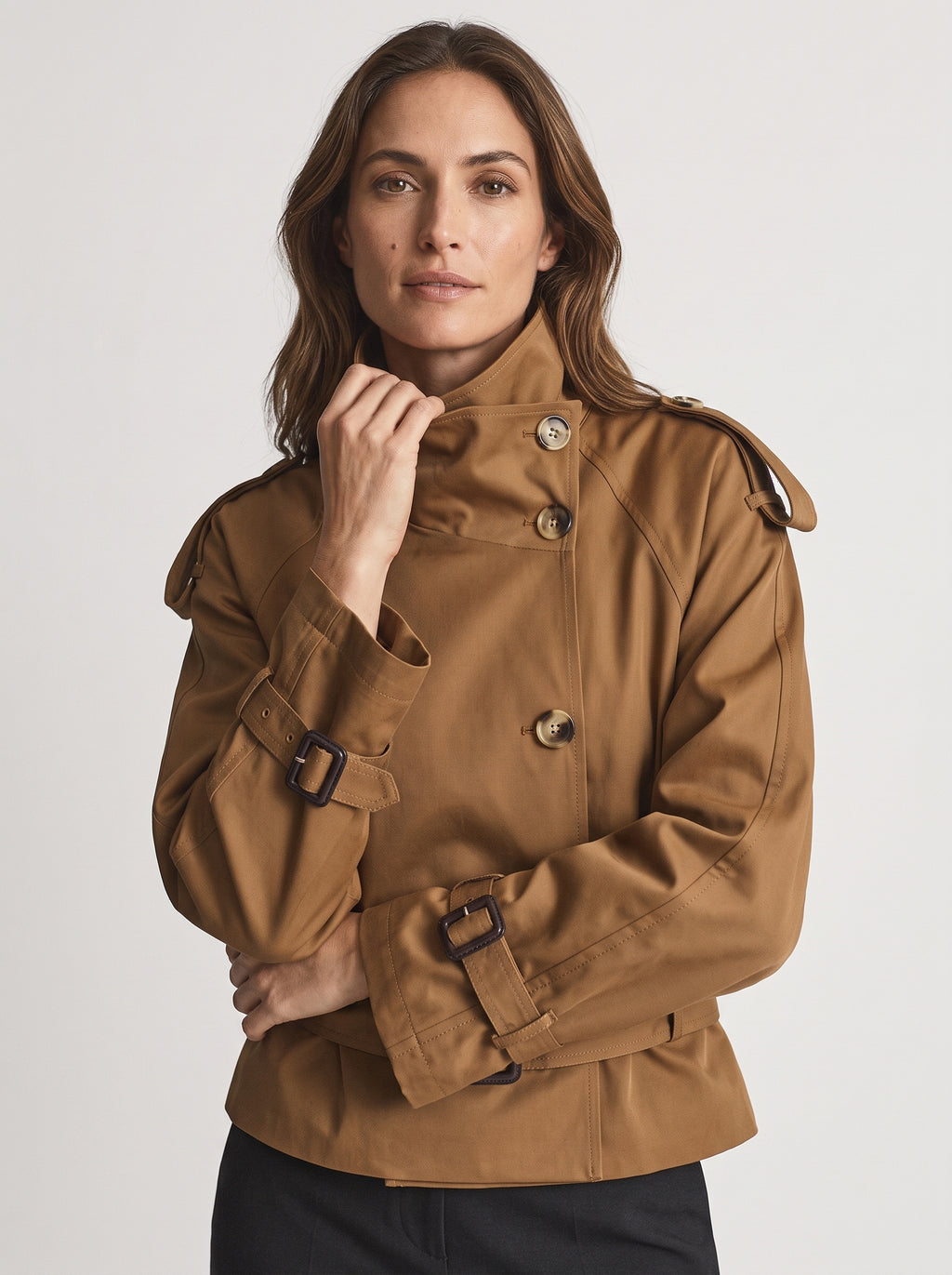 Alicia | Gabardina corta