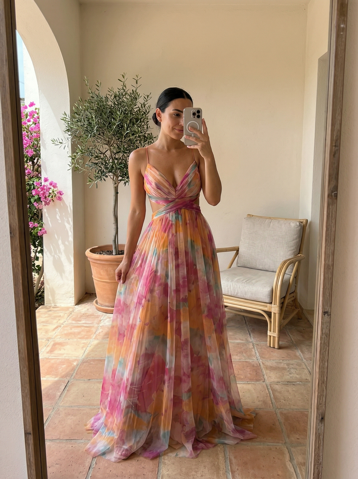 Lola | Vestido largo floral