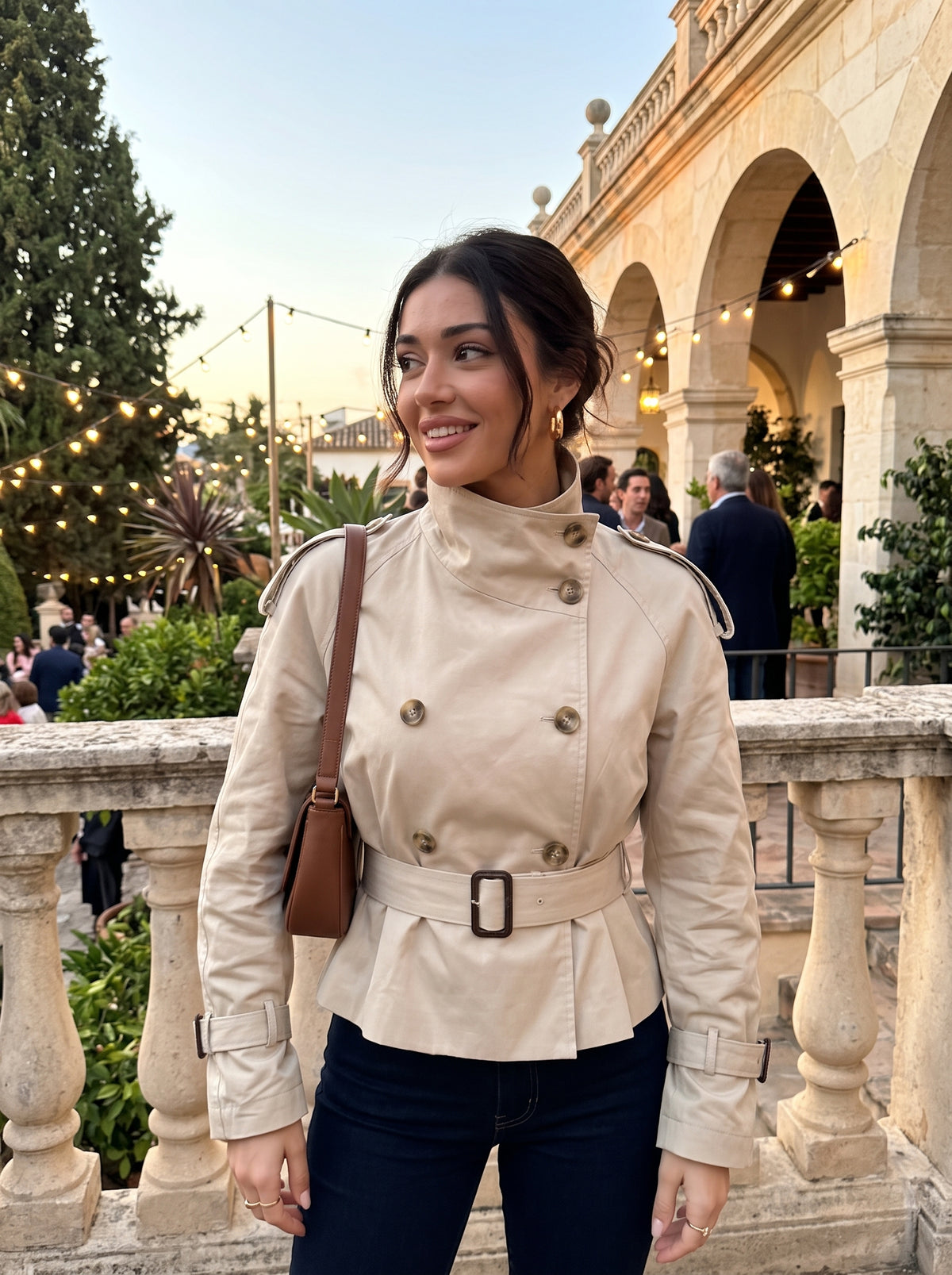 Alicia | Gabardina corta
