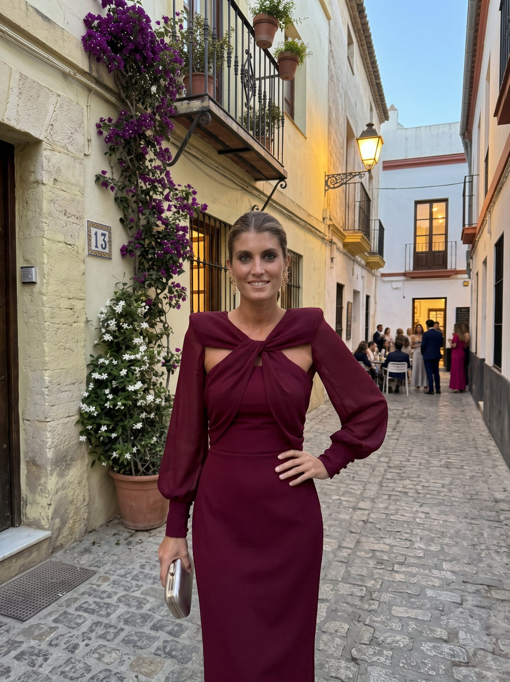 Aurora | Vestido midi elegante
