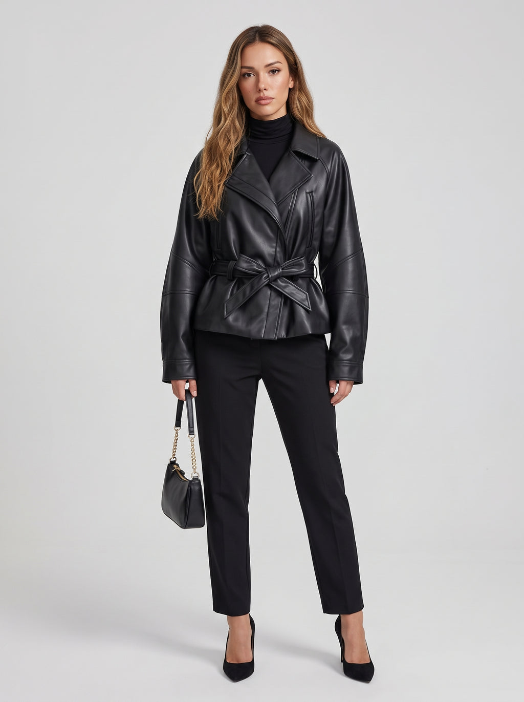 Serina | Chaquetón de cuero
