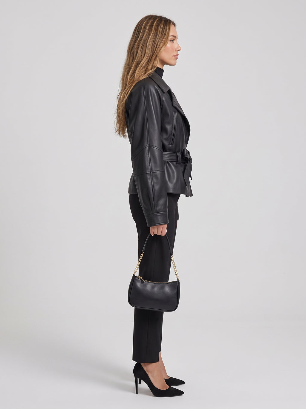 Serina | Chaquetón de cuero