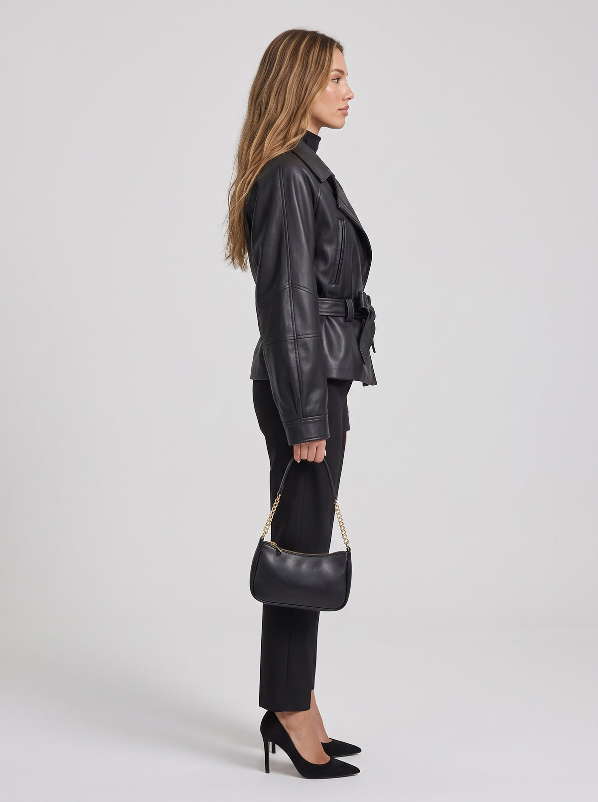 Serina | Chaquetón de cuero