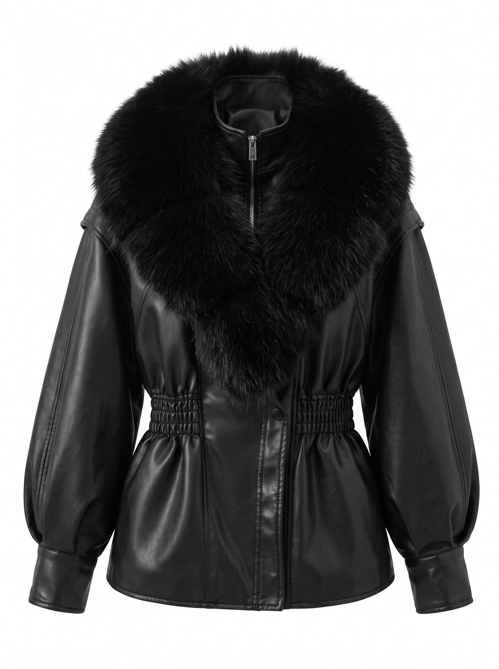 Nevada | Abrigo con cuello de piel