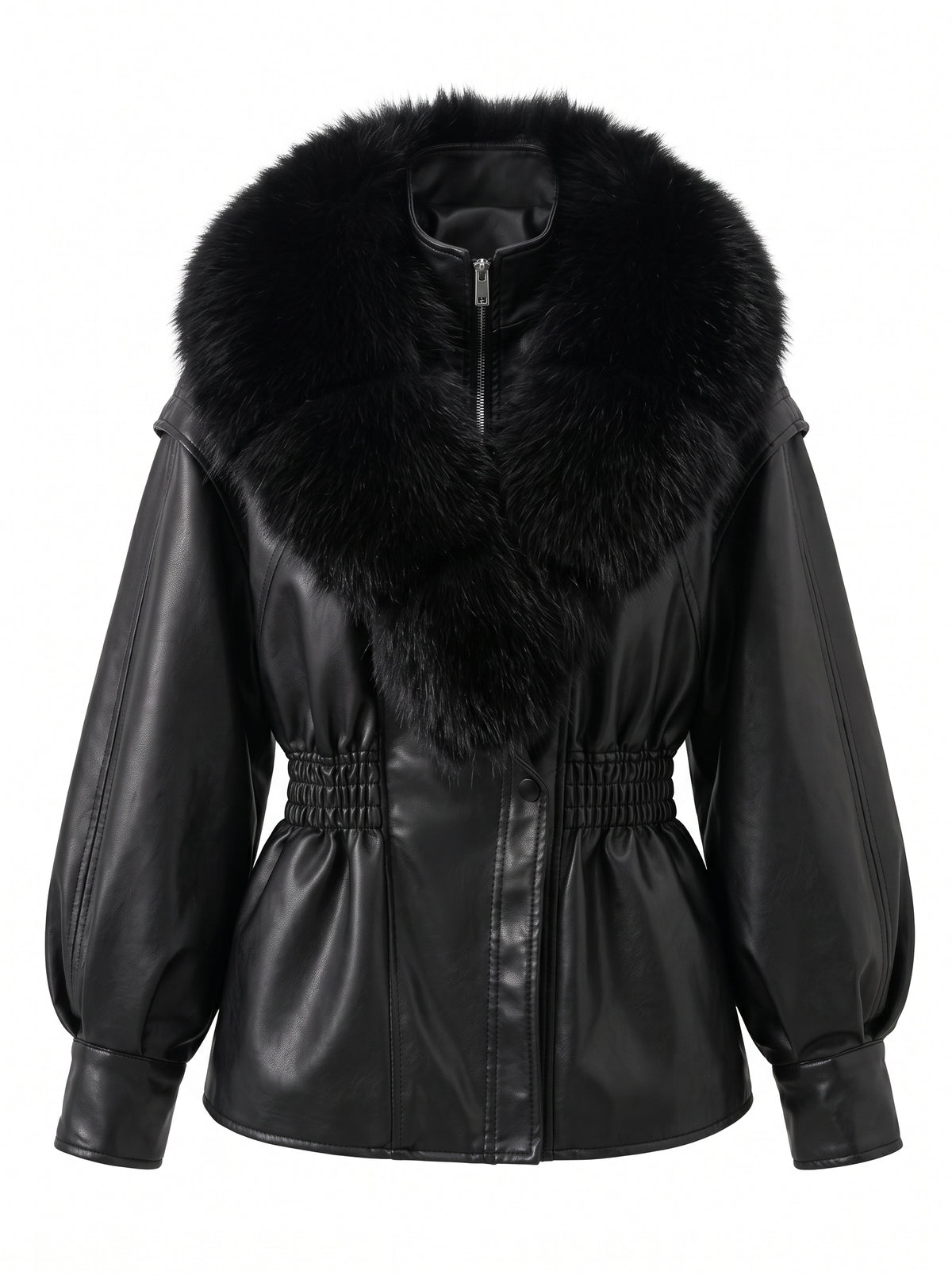 Nevada | Abrigo con cuello de piel