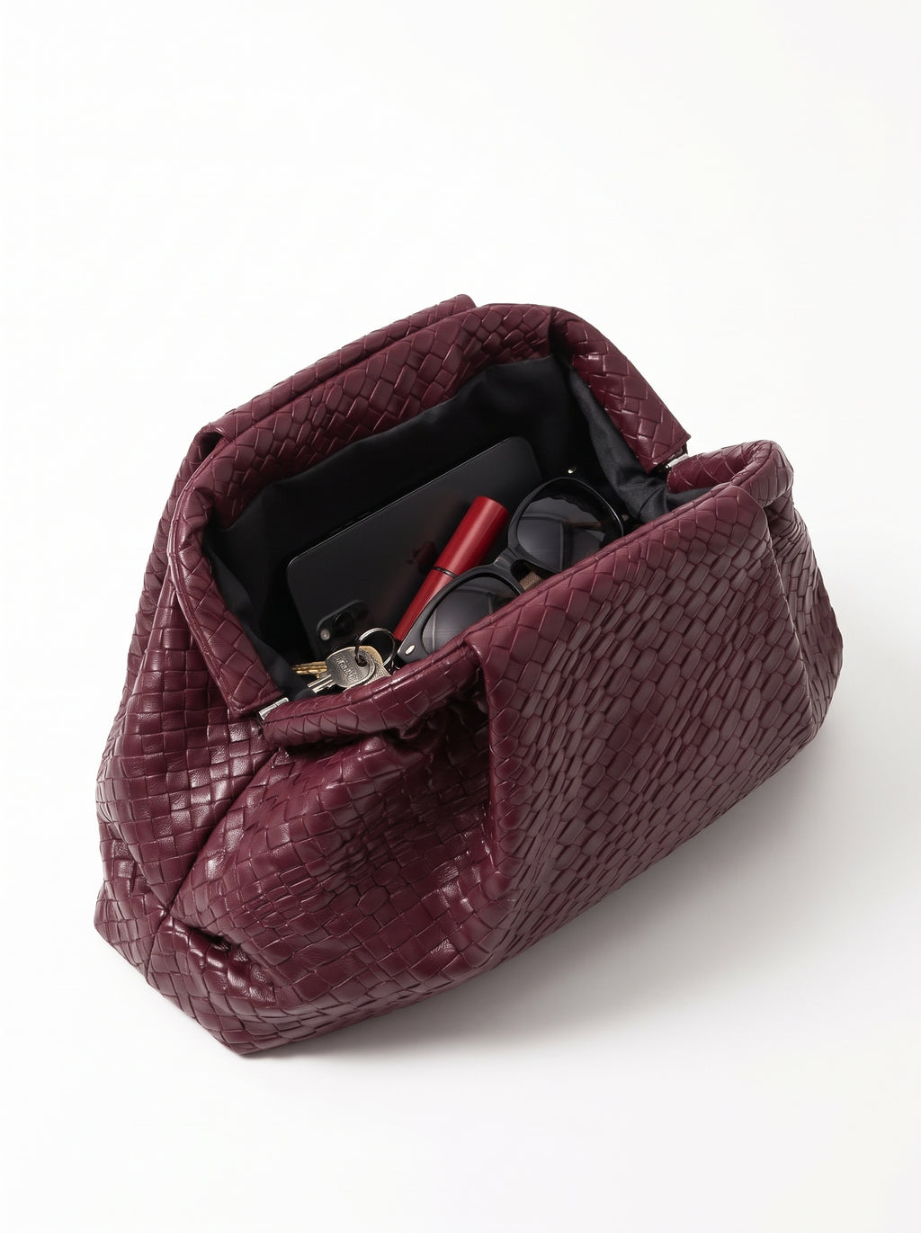 Selene | Bolso de fiesta burdeos