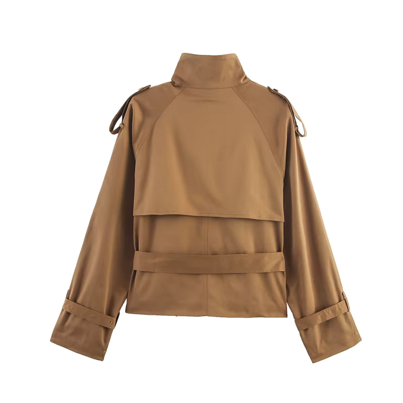 Alicia | Gabardina corta