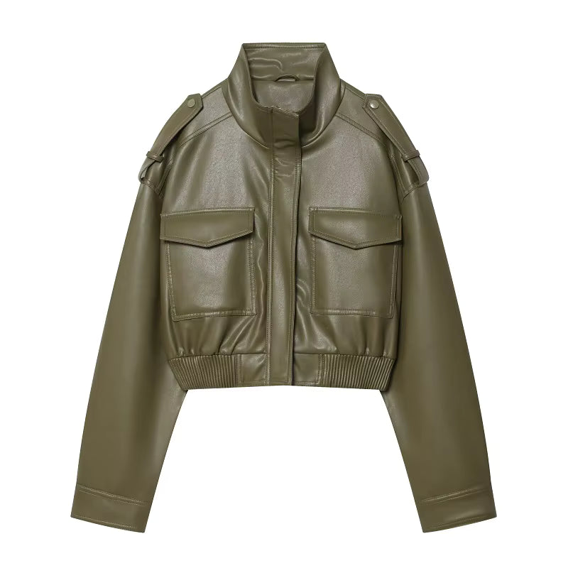 Atila | Chaqueta corta de piel sintética