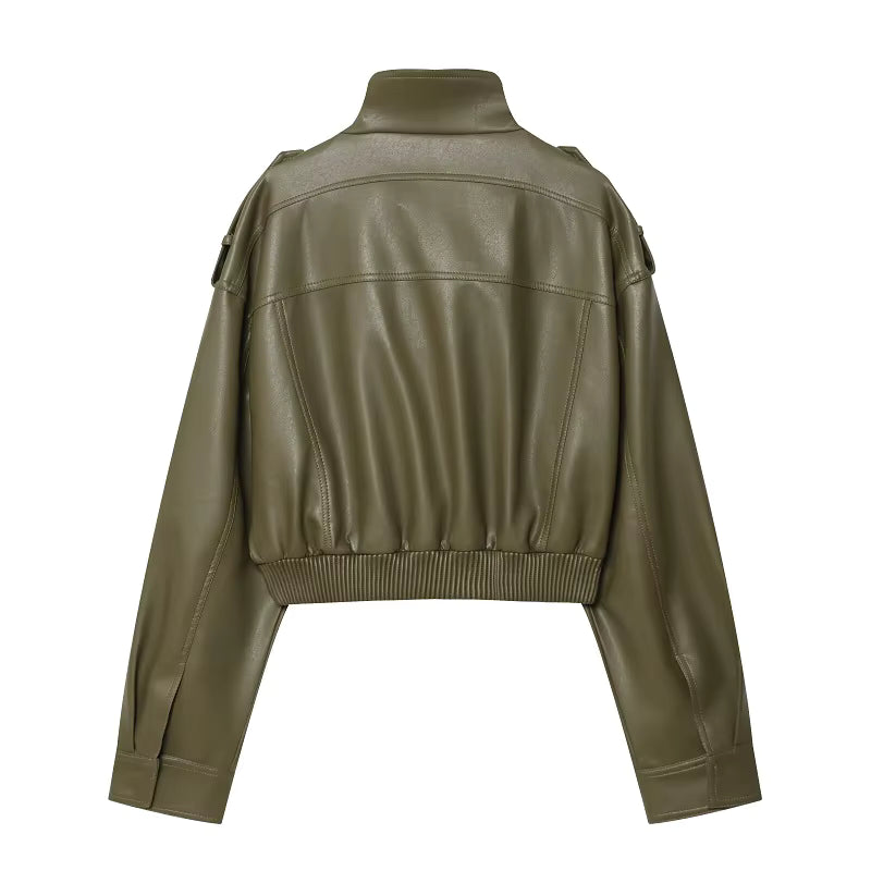 Atila | Chaqueta corta de piel sintética