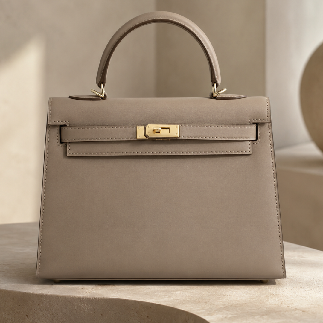 Iria | Bolso de mano taupe