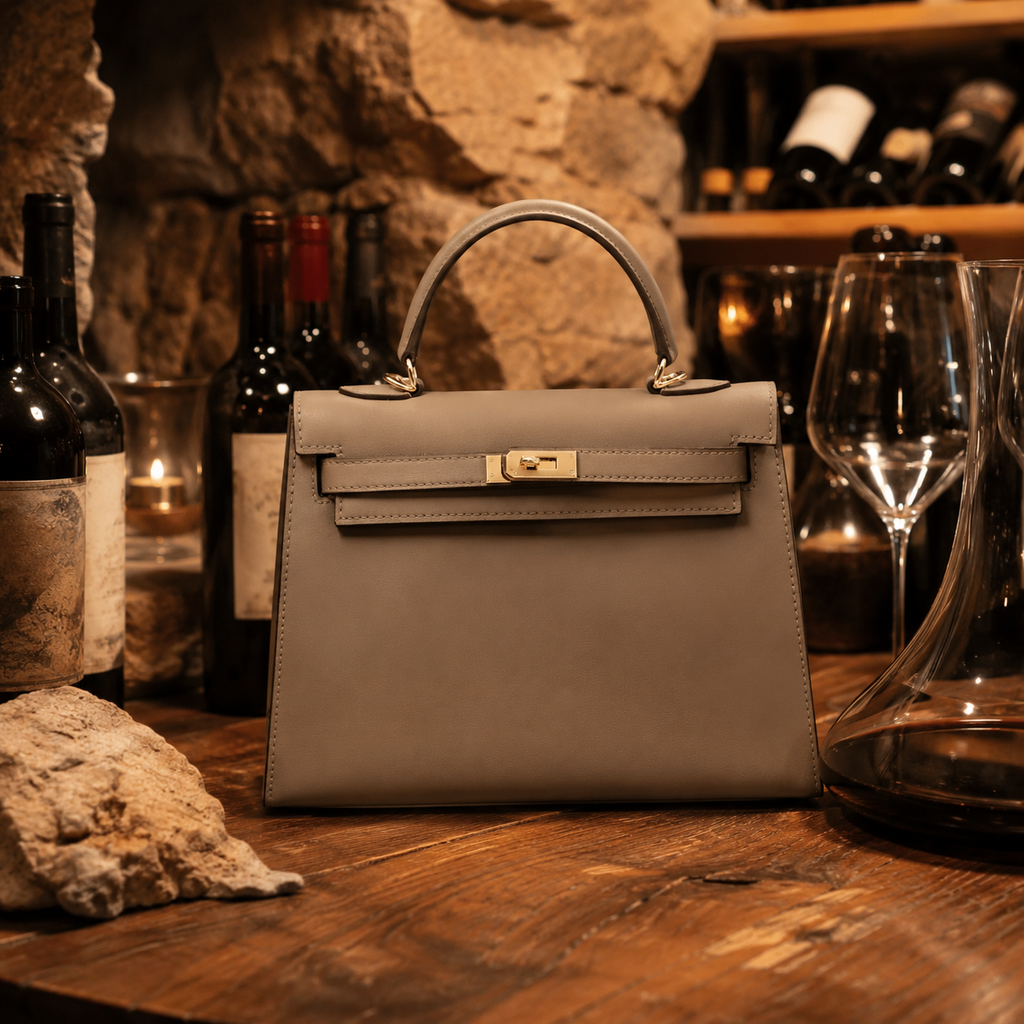 Iria | Bolso de mano taupe