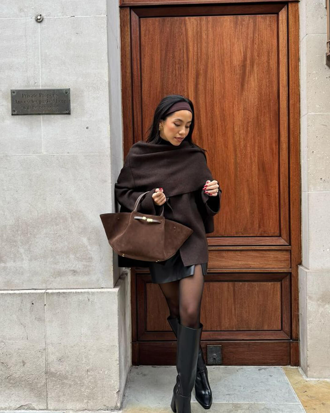 Mathilde | Bolso de ante sintético
